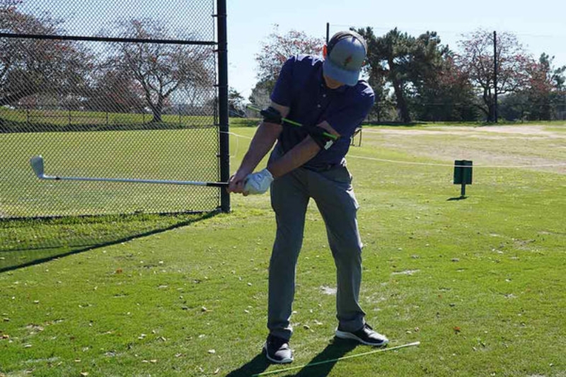 be mindful of your swing